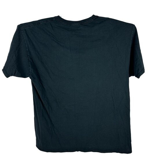 Marvel Spider-Man Black T-Shirt Size XL Mens Cotton Red Logo Graphic Tee - Picture 2 of 3